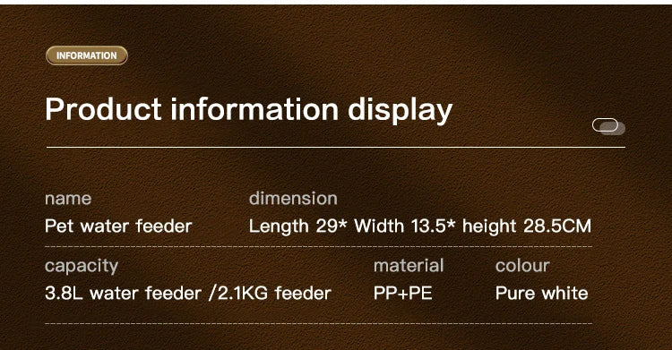 Comedero y dispensador de agua automático para gatos con recipiente de almacenamiento de alimentos por gravedad para gatos y perros